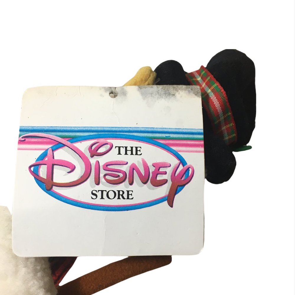 Disney Mini Bean Bag Snowman Pooh Exclusive Plush Beanie Snow Costume TAGS 8" - Picture 5 of 10